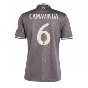 Real Madrid Eduardo Camavinga #6 Alternativní Dres 2024-25 Krátký Rukáv